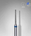 Queen's Cosmetics Marseille - Staleks pro - Embout diamant pour les ongles "Aiguille" Bleu 1/10 MM STALEKS PRO