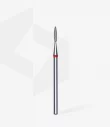 Queen's Cosmetics Marseille - Staleks pro - Embout diamant pour les ongles "Flamme" Rouge 1.6/8 MM STALEKS PRO