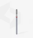 Queen's Cosmetics Marseille - Staleks pro - Embout diamant pour les ongles "Cylindre arrondi" Rouge 2.3/8 MM STALEKS PRO