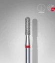 Queen's Cosmetics Marseille - Staleks pro - Embout diamant pour les ongles "Cylindre arrondi" Rouge 2.3/8 MM STALEKS PRO