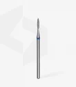 Queen's Cosmetics Marseille - Staleks pro - Embout diamant pour les ongles "Flamme" Bleu 1.6/8 MM STALEKS PRO