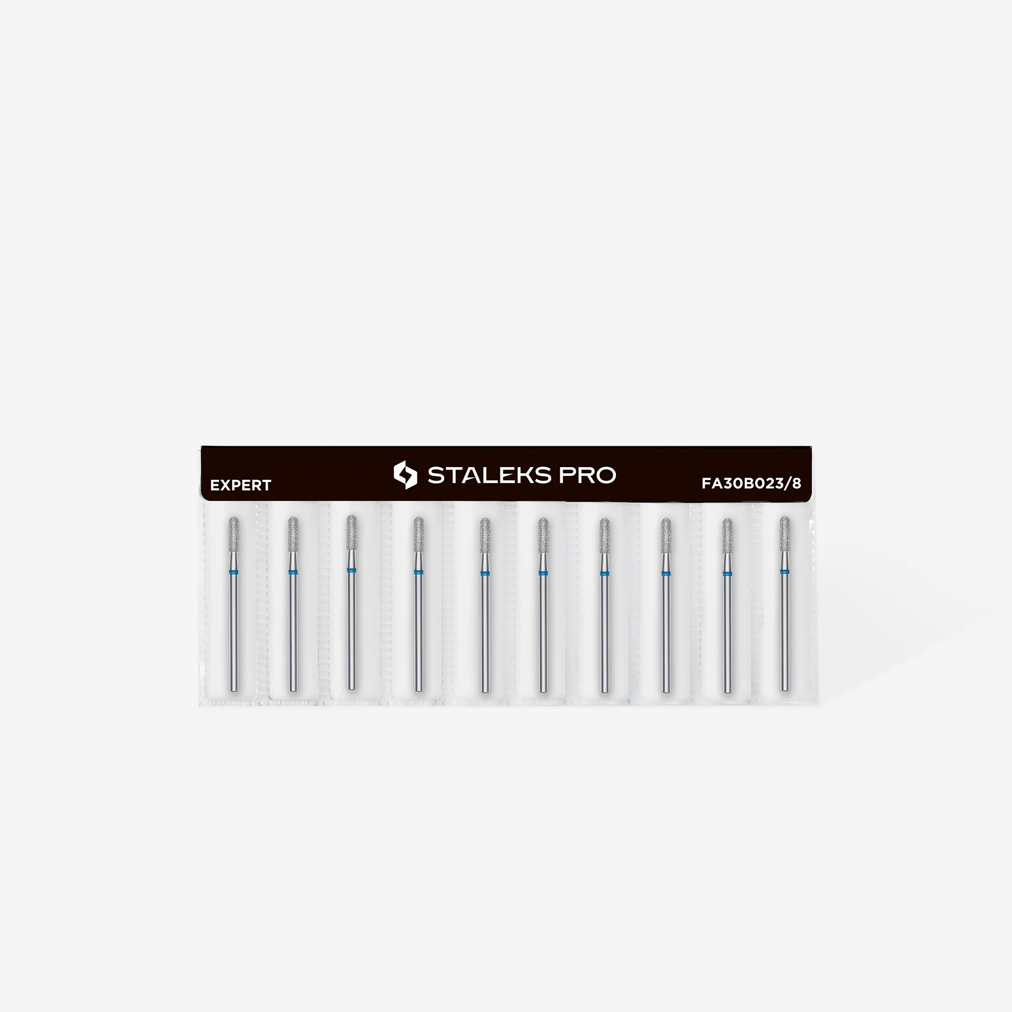 Queen's Cosmetics Marseille - Staleks pro - Embout diamant pour les ongles "Cylindre arrondi" Vert 2.3/8 MM STALEKS PRO