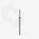 Queen's Cosmetics Marseille - Staleks pro - Embout diamant pour les ongles "Cylindre arrondi" Bleu 1.4/8 MM STALEKS PRO