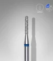 Queen's Cosmetics Marseille - Staleks pro - Embout diamant pour les ongles "Cylindre arrondi" Bleu 1.4/8 MM STALEKS PRO