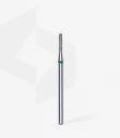 Queen's Cosmetics Marseille - Staleks pro - Embout diamant pour les ongles "Cylindre arrondi" Vert 1.4/8 MM STALEKS PRO