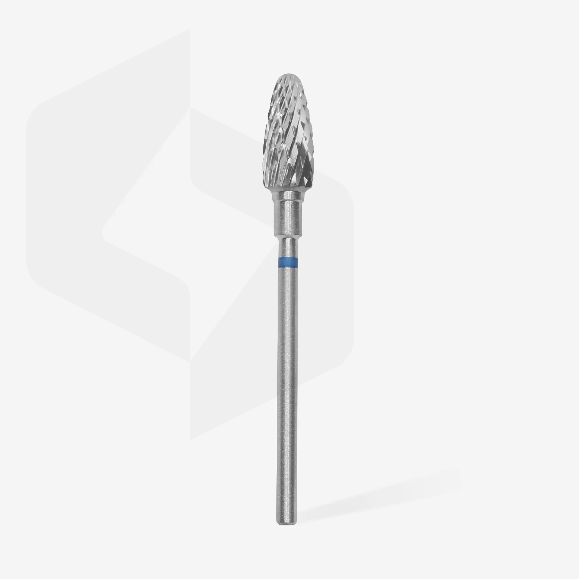 Queen's Cosmetics Marseille - Staleks pro - Embout en carbure pour les ongles "Épis de maïs" Bleu 6/14 MM STALEKS PRO