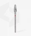 Queen's Cosmetics Marseille - Staleks pro - Embout en carbure pour les ongles "Épis de maïs" Rouge 5/13 MM STALEKS PRO