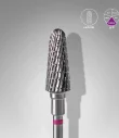 Queen's Cosmetics Marseille - Staleks pro - Embout en carbure pour les ongles "Tronconique" Violet 6/14 MM STALEKS PRO