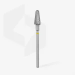 Queen's Cosmetics Marseille - Staleks pro - Embout en carbure pour les ongles "Tronconique" Jaune 6/14 MM STALEKS PRO