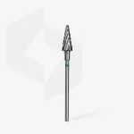 Queen's Cosmetics Marseille - Staleks pro - Embout en carbure pour les ongles "Épis de maïs" Vert 6/14 MM STALEKS PRO
