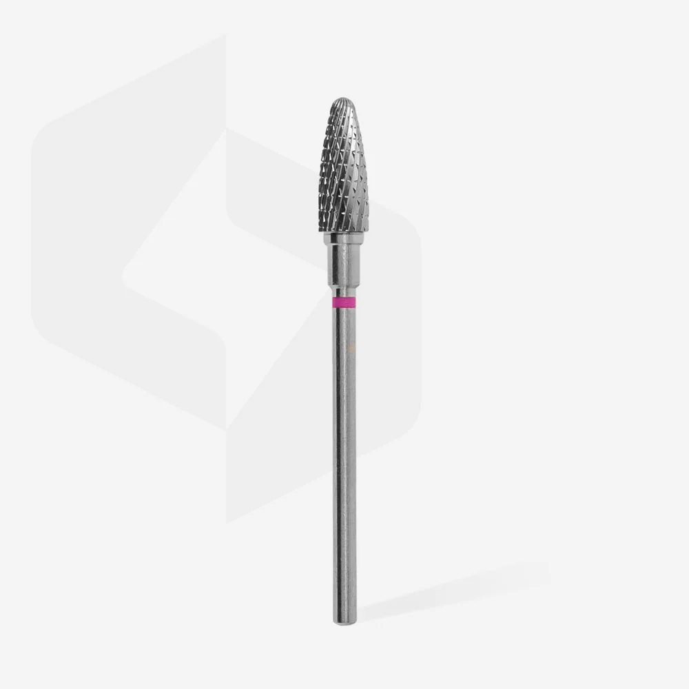 Queen's Cosmetics Marseille - Staleks pro - Embout en carbure pour les ongles "Épis de maïs" Violet 5/13 MM STALEKS PRO