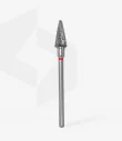 Queen's Cosmetics Marseille - Staleks pro - Embout en carbure pour les ongles "Flamme" Rouge 6/14 MM STALEKS PRO