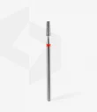 Queen's Cosmetics Marseille - Staleks pro - Embout diamant pour les ongles "Tronconique" Rouge 2.5/8 MM STALEKS PRO