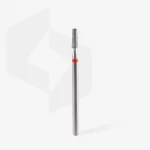 Queen's Cosmetics Marseille - Staleks pro - Embout diamant pour les ongles "Tronconique" Rouge 2.5/8 MM STALEKS PRO