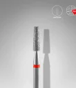 Queen's Cosmetics Marseille - Staleks pro - Embout diamant pour les ongles "Tronconique" Rouge 2.5/8 MM STALEKS PRO