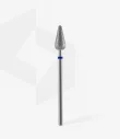 Queen's Cosmetics Marseille - Staleks pro - Embout diamant pour les ongles "Poire pointue" Bleu 5/12 MM STALEKS PRO