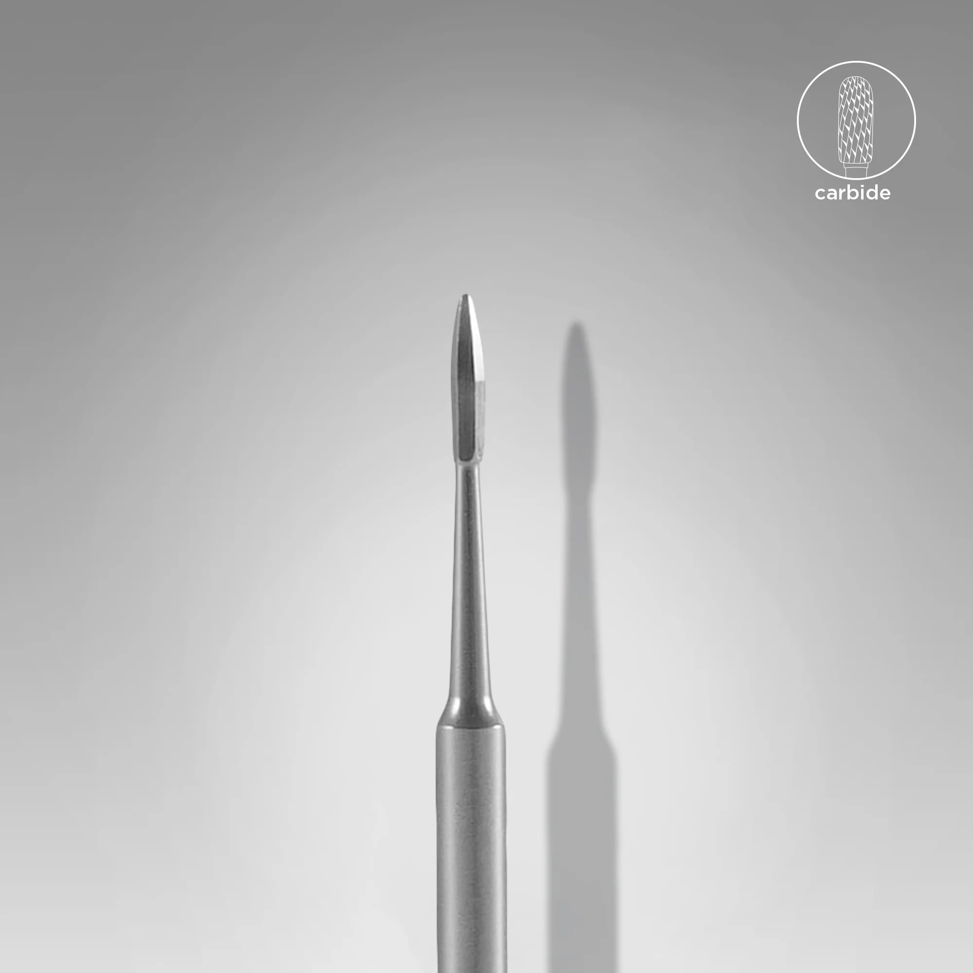 Queen's Cosmetics Marseille - Staleks pro - Embout en carbure pour les ongles "Forme clou" Nettoyeur d'ongles 1.2/2.5 MM STALEKS PRO
