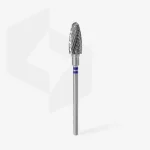 Queen's Cosmetics Marseille - Staleks pro - Embout en carbure pour les ongles "Épis de maïs" Bleu 6/14 MM STALEKS PRO