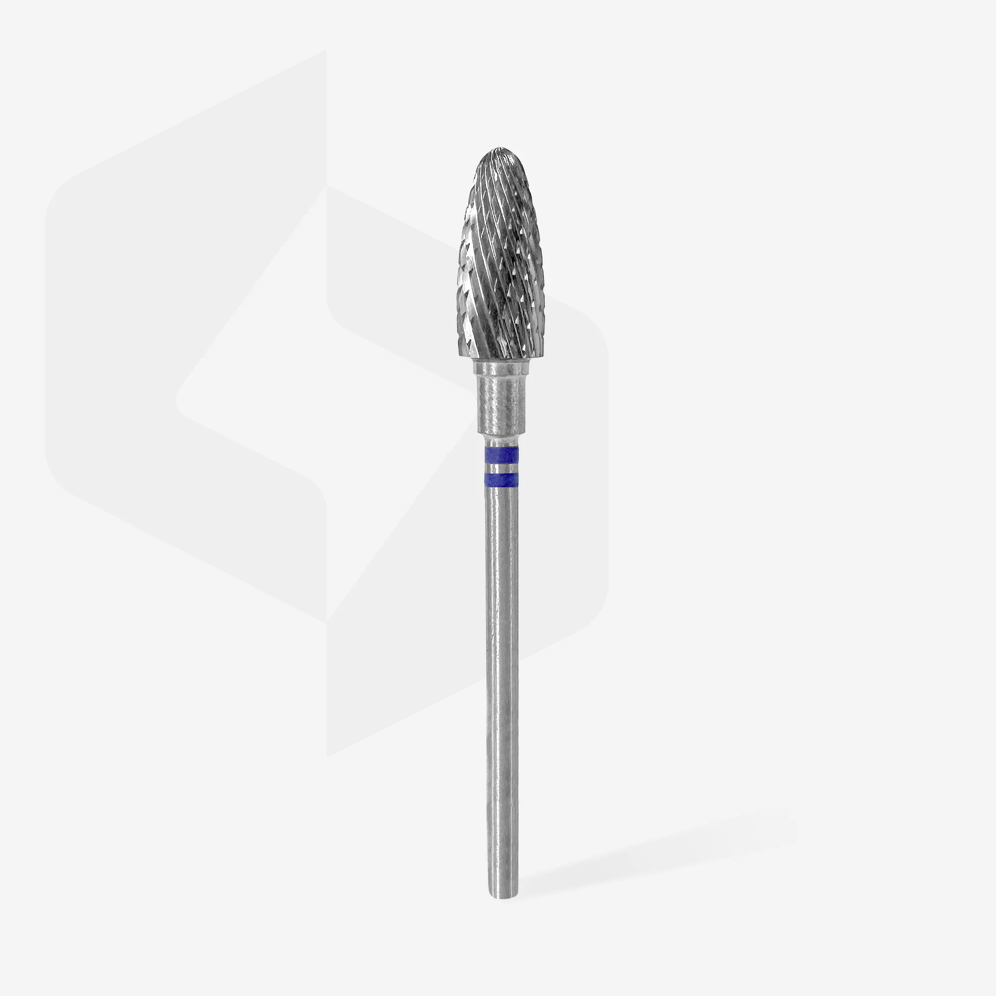 Queen's Cosmetics Marseille - Staleks pro - Embout en carbure pour les ongles "Épis de maïs" Bleu 6/14 MM STALEKS PRO