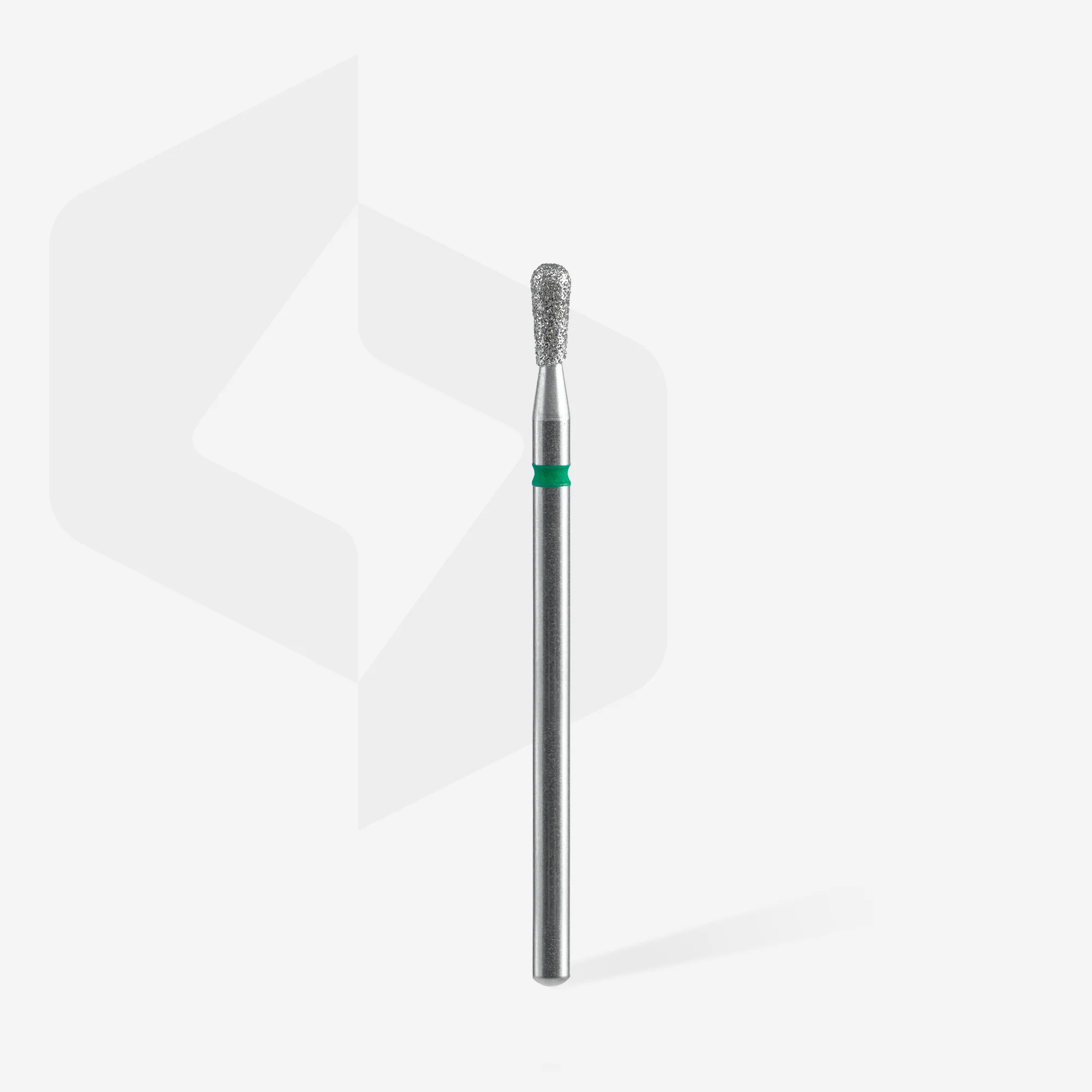 Queen's Cosmetics Marseille - Staleks pro - Embout diamant pour les ongles "Allumette" Vert 2.3/5 MM STALEKS PRO