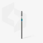Queen's Cosmetics Marseille - Staleks pro - Embout diamant pour les ongles "Cône" Bleu-Vert 2.5/8 MM STALEKS PRO