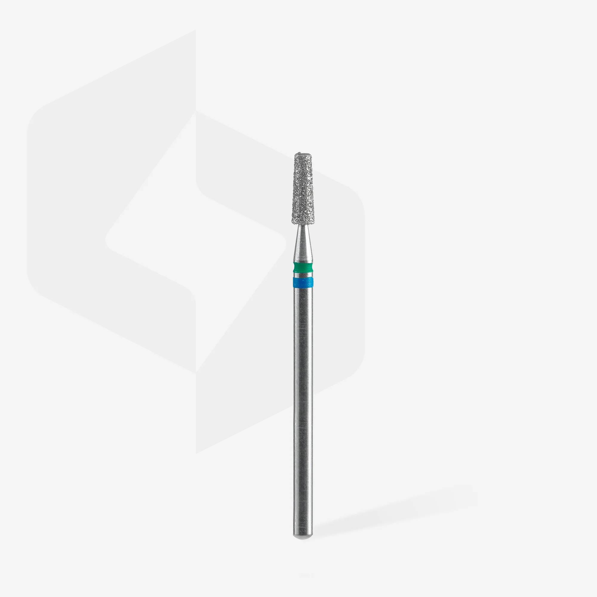 Queen's Cosmetics Marseille - Staleks pro - Embout diamant pour les ongles "Cône" Bleu-Vert 2.5/8 MM STALEKS PRO