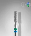 Queen's Cosmetics Marseille - Staleks pro - Embout diamant pour les ongles "Cône" Bleu-Vert 2.5/8 MM STALEKS PRO