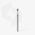 Queen's Cosmetics Marseille - Staleks pro - Embout diamant pour les ongles "Olive" Rouge 2.3/5 MM STALEKS PRO