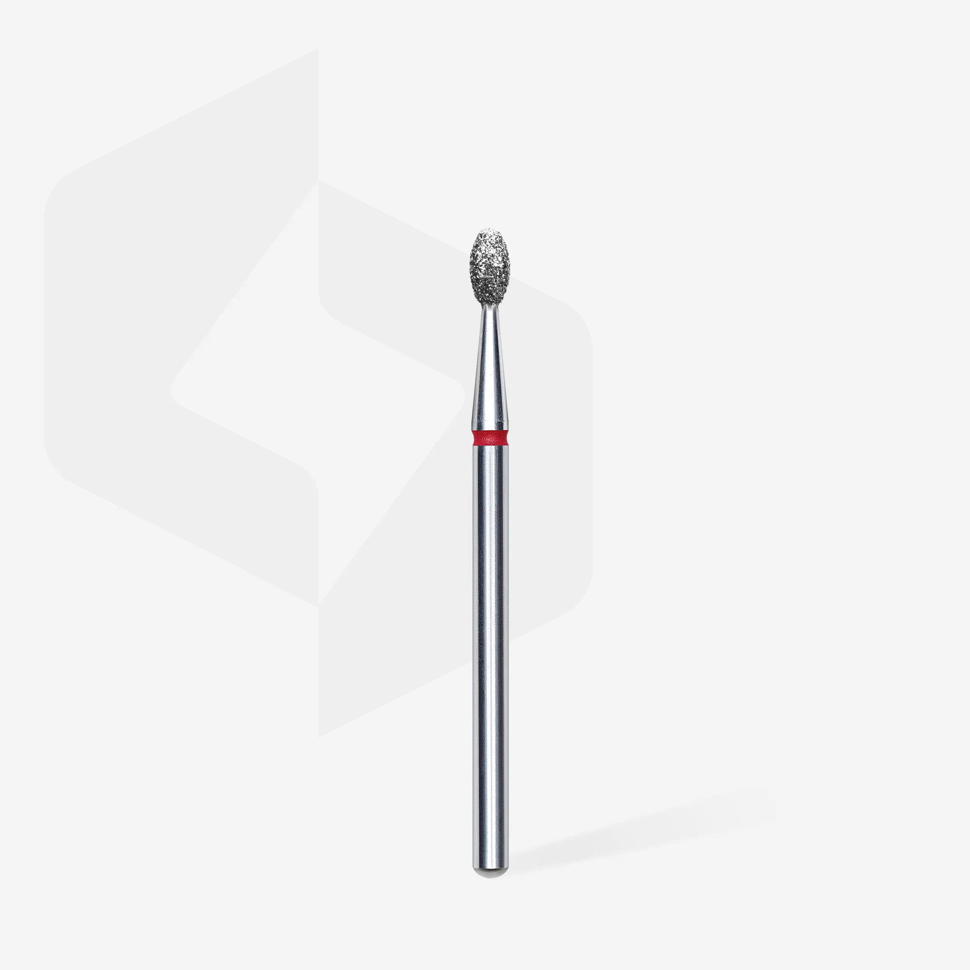 Queen's Cosmetics Marseille - Staleks pro - Embout diamant pour les ongles "Olive" Rouge 2.3/5 MM STALEKS PRO