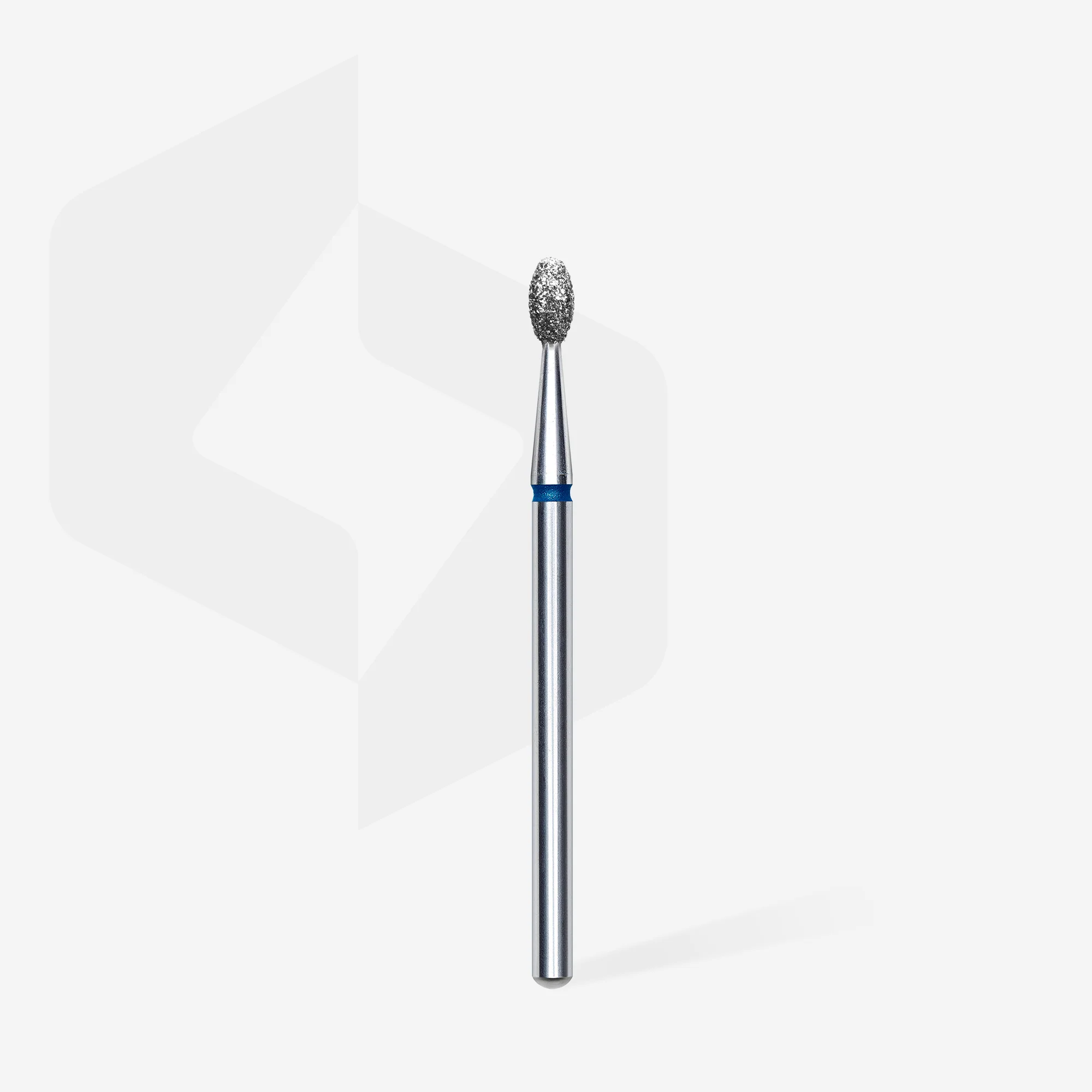 Queen's Cosmetics Marseille - Staleks pro - Embout diamant pour les ongles "Olive" Bleu 2.3/5 MM STALEKS PRO