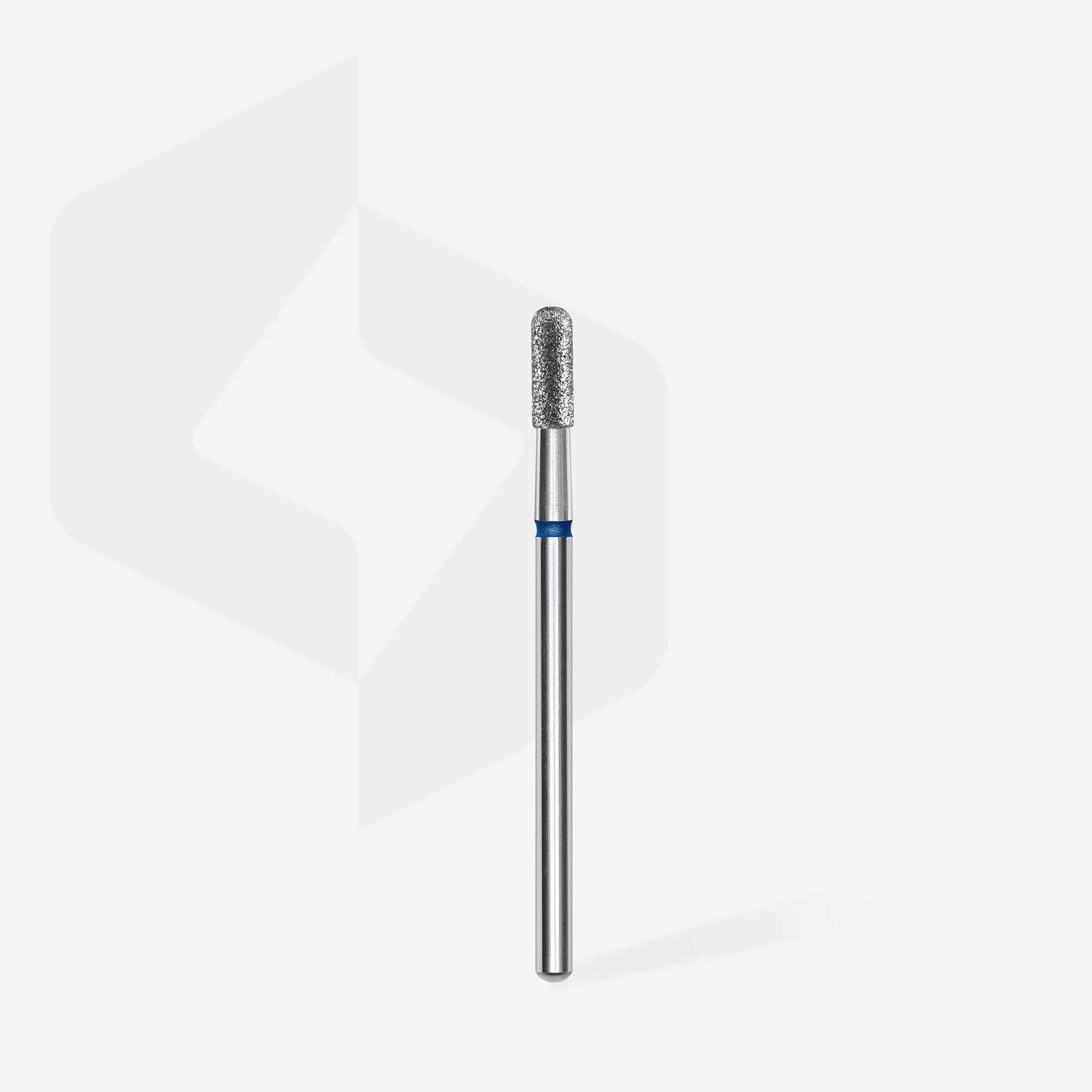 Queen's Cosmetics Marseille - Staleks pro - Embout diamant pour les ongles "Cylindre arrondi" Bleu 2.3/6.5 MM STALEKS PRO
