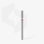 Queen's Cosmetics Marseille - Staleks pro - Embout diamant pour les ongles "Cylindre arrondi" Rouge 2.5/10 MM STALEKS PRO