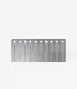 Queen's Cosmetics Marseille - Staleks pro - Embout diamant pour les ongles "Cylindre arrondi" Rouge 2.5/10 MM STALEKS PRO