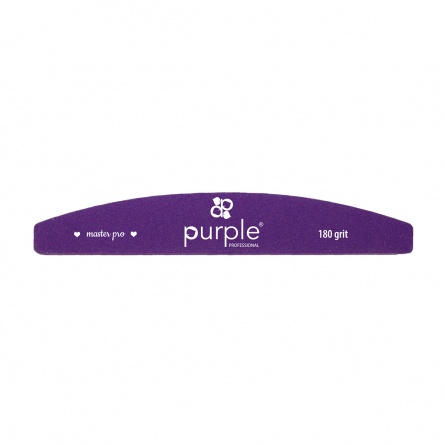 Queen's Cosmetics Marseille - Purple - LIMES BUFFER ADHÉSIVES ET JETABLES MASTER PRO - GRAIN 180 PURPLE