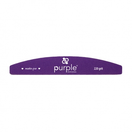 Queen's Cosmetics Marseille - Purple - LIMES BUFFER ADHÉSIVES ET JETABLES MASTER PRO - GRAIN 220 PURPLE
