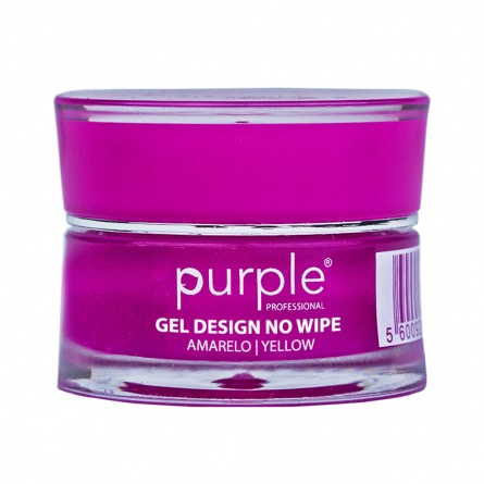 5600920736895_1 Queen's Cosmetics Marseille - Purple - GEL DESIGN NO WIPE YELLOW PURPLE