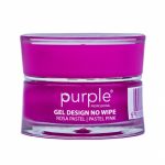 Queen's Cosmetics Marseille - Purple - GEL DESIGN NO WIPE PASTEL PINK PURPLE