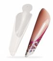 Queen's Cosmetics Marseille - Purple - P784 FRENCH PADS EN SILICONE MODELE C POUR POPITS DUAL FORMS PURPLE