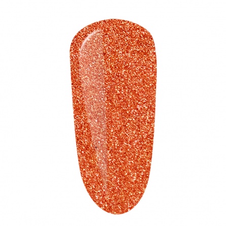 Queen's Cosmetics Marseille - Purple - GEL POLISH PRECIOUS GOLDEN COOPER P2253 PURPLE