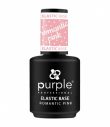 Queen's Cosmetics Marseille - Purple - ELASTIC BASE ROMANTIC PINK 15 ML PURPLE