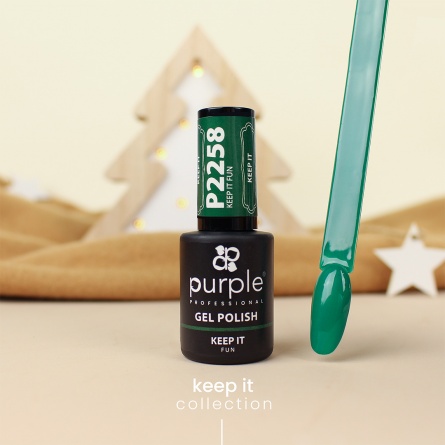 Queen's Cosmetics Marseille - Purple - GEL POLISH KEEP IT FUN P2258 PURPLE