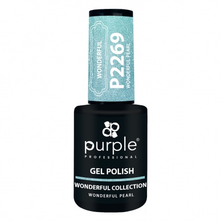 Queen's Cosmetics Marseille - Purple - GEL POLISH WONDERFUL PEARL P2269 PURPLE