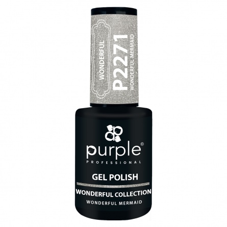 Queen's Cosmetics Marseille - Purple - GEL POLISH WONDERFUL MERMAID P2271 PURPLE