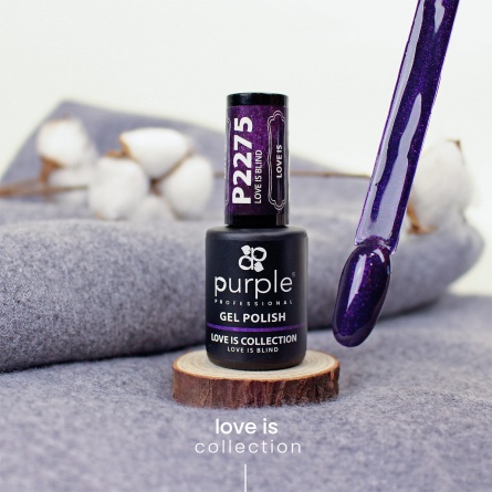 Queen's Cosmetics Marseille - Purple - GEL POLISH LOVE IS BLIND P2275 PURPLE