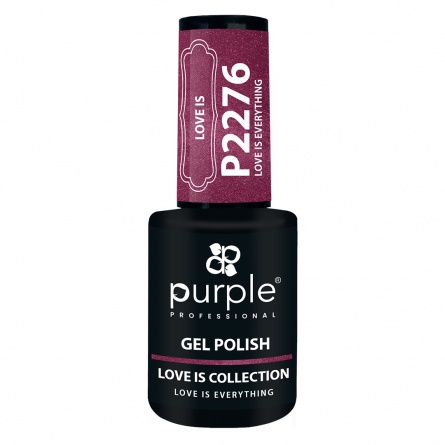 Queen's Cosmetics Marseille - Purple - GEL POLISH LOVE IS EVERYTHING P2276 PURPLE