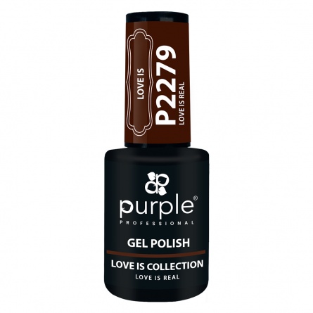 Queen's Cosmetics Marseille - Purple - GEL POLISH LOVE IS REAL P2279 PURPLE