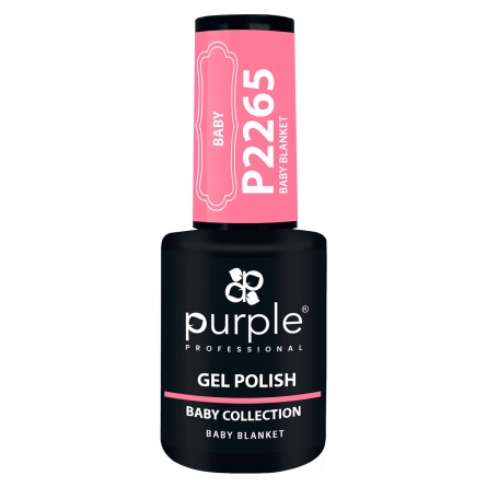 Queen's Cosmetics Marseille - Purple - GEL POLISH BABY BLANKET P2263 PURPLE