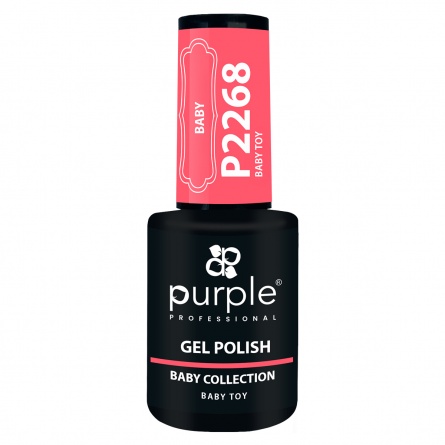 Queen's Cosmetics Marseille - Purple - GEL POLISH BABY TOY P2268 PURPLE