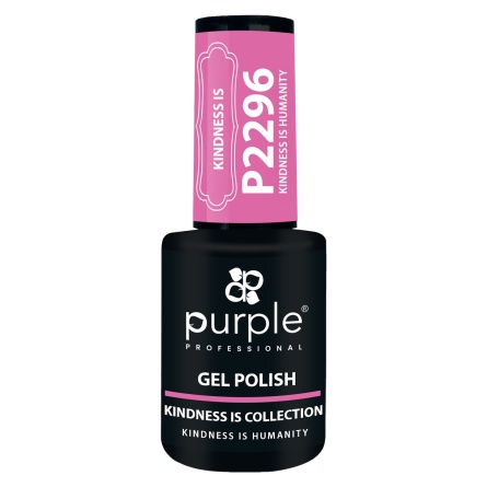 Queen's Cosmetics Marseille - Purple - GEL POLISH KINDNESS IS HUMANITY P2296 PURPLE