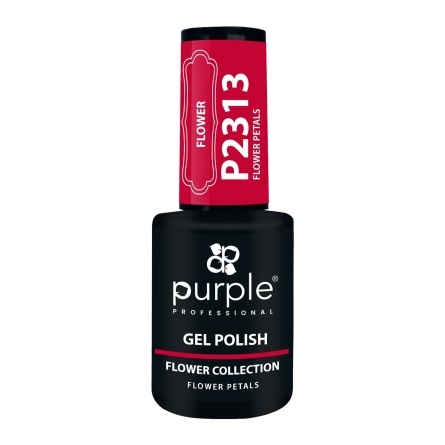 Queen's Cosmetics Marseille - Purple - GEL POLISH FLOWER POWER P2313 PURPLE